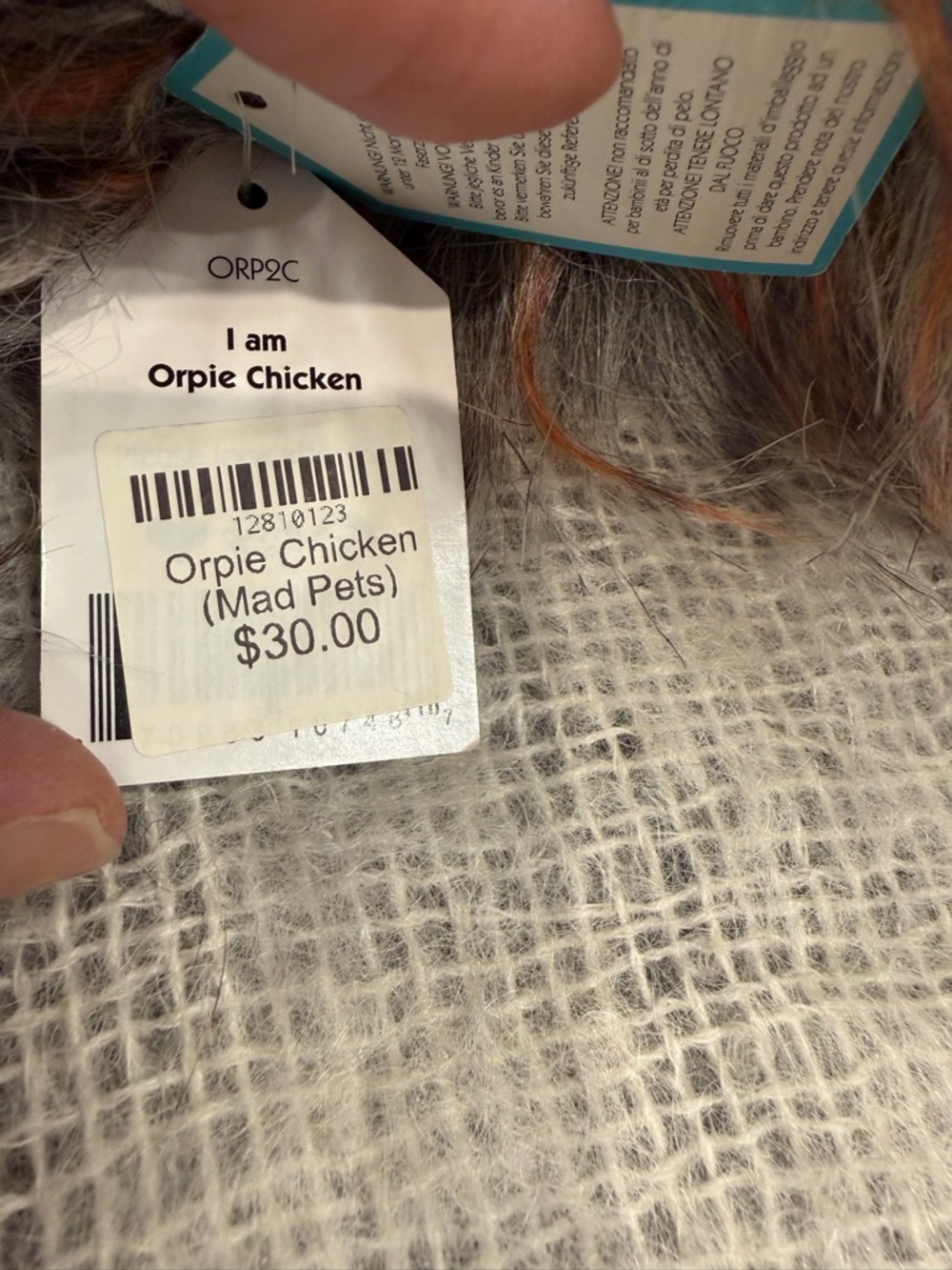 NWT Jellycat Orpie Chicken Retired Design Rooster Plush Multicolor New - Picture 9 of 10